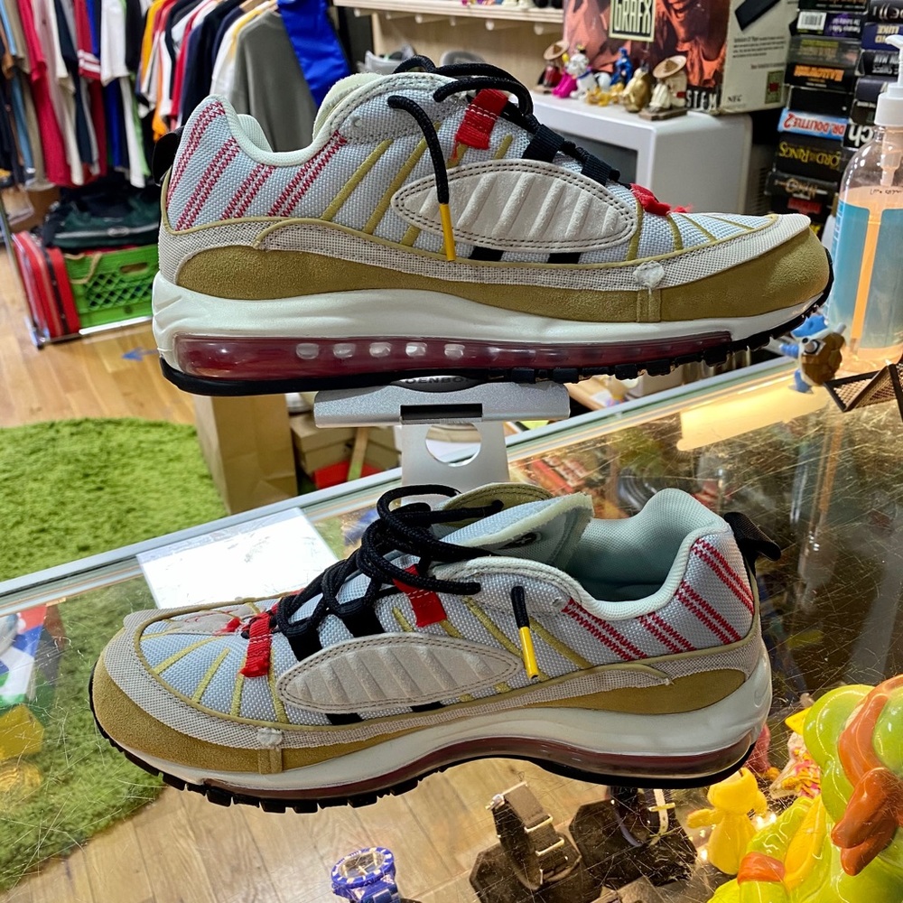 Nike Air Max 98 SE Inside Out Desert Sand Beige 9 - Picture 2 of 5